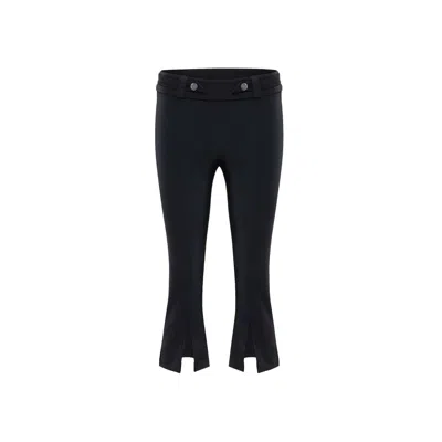Sélone Women's Black Juni Capri Trousers