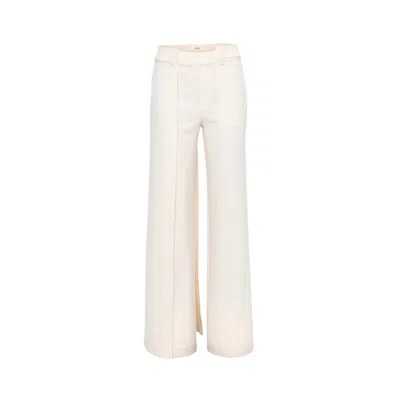 Sélone Women's Neutrals Calin Overlay Trousers In White