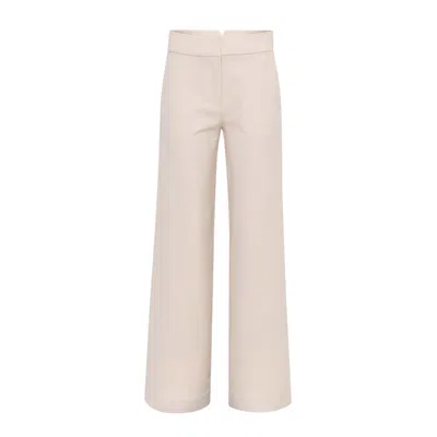 Sélone Women's Neutrals Oris Wide-leg Trousers / Warm Beige