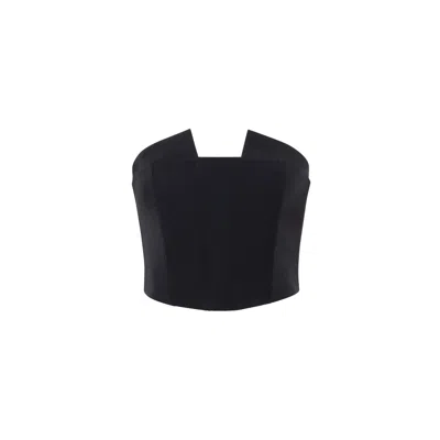 Sélone Women's Veyra Corset Top / Black