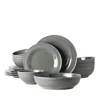 Seltmann Beat 16 Piece Dinnerware Set, Service For 4 In Gray