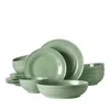 Seltmann Beat 16 Piece Dinnerware Set, Service For 4 In Green