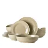 Seltmann Beat 16 Piece Dinnerware Set, Service For 4 In Sand