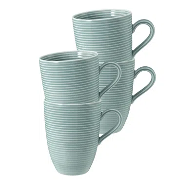 Seltmann Beat Mugs, Set Of 4 In Blue