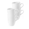 Seltmann Beat Mugs, Set Of 4 In White