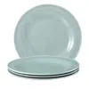 Seltmann Beat Salad Plate, Set Of 4 In Blue