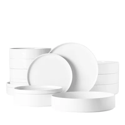 Seltmann Good Mood 16 Piece Dinnerware Set, Service For 4 In White