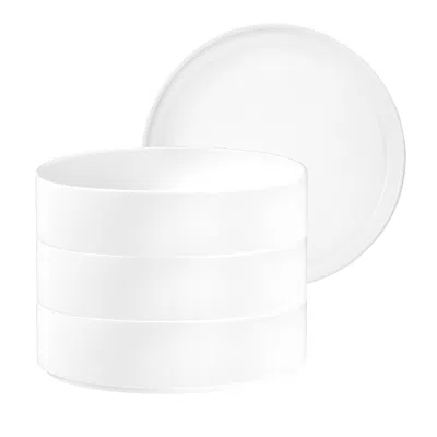 Seltmann Good Mood Bowls, Set Of 4 In White