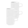 Seltmann Good Mood Mugs, Set Of 4 In White