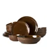 Seltmann Terra 16 Piece Dinnerware Set, Service For 4 In Brown