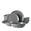 Seltmann Terra 16 Piece Dinnerware Set, Service For 4 In Gray