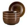 Seltmann Terra Bowls, Set Of 4 In Brown