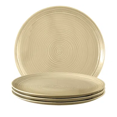 Seltmann Terra Dinner Plates, Set Of 4 In Sand