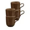 Seltmann Terra Mugs, Set Of 4 In Brown