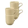 Seltmann Terra Mugs, Set Of 4 In Sand