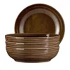 Seltmann Terra Pasta Bowls, Set Of 4 In Brown