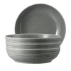 Seltmann Terra Pasta Bowls, Set Of 4 In Gray