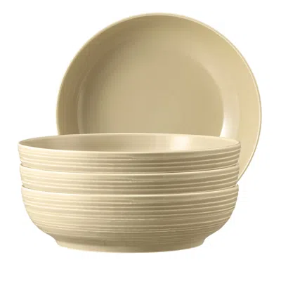 Seltmann Terra Pasta Bowls, Set Of 4 In Sand