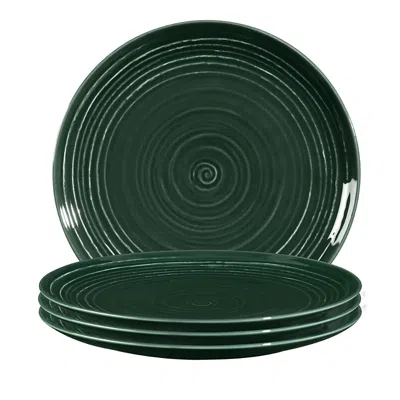 Seltmann Terra Salad Plates, Set Of 4 In Green