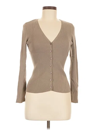 Pre-owned Semantiks Cardigan Sweater In Brown