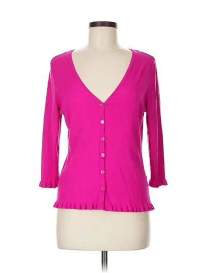 Pre-owned Semantiks Cardigan Sweater In Pink