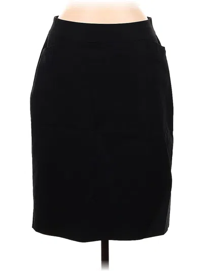 Pre-owned Semantiks Formal Skirt In Black