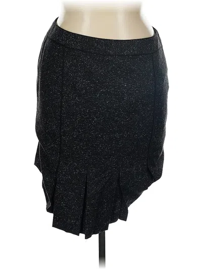 Pre-owned Semantiks Formal Skirt In Black