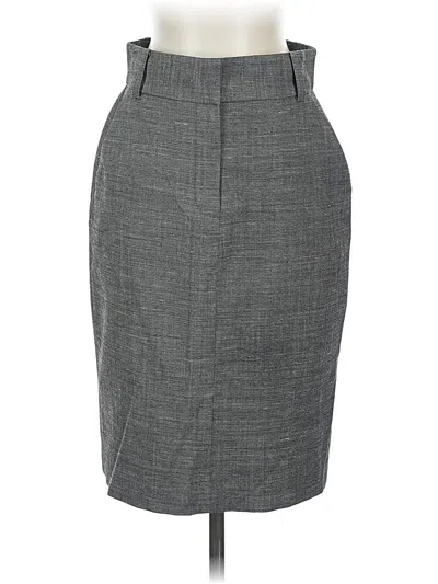 Pre-owned Semantiks Formal Skirt In Gray