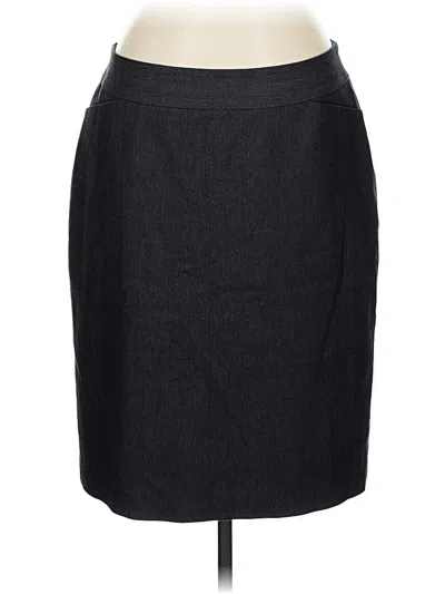 Pre-owned Semantiks Formal Skirt In Gray