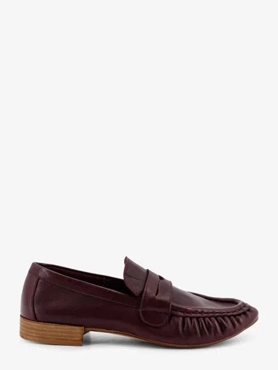 Semelle Leather Loafers In Brown