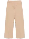 Semicouture Amandine Trousers In Neutral