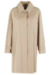 Semicouture Semi Couture Ingrid Trench Coat In Neutrals