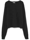 Semicouture Semi Couture Sweater In Lamé Yarn 'emerentienne' In Grey