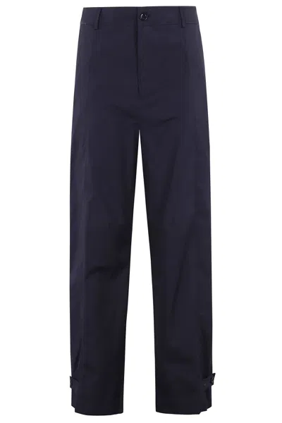 Semicouture Semi Couture Penelope Straight-leg Trousers In Blue