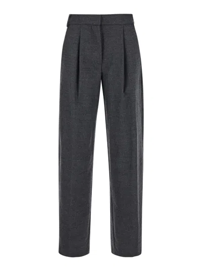 Semicouture Semi Couture Pinces Pants In Grey