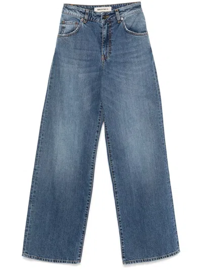 SEMICOUTURE 'SARAH' BLUE DENIM JEANS