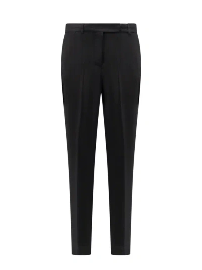 Semi-couture Viscose Trouser In Black