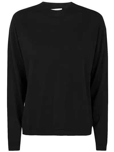 Semicouture Alejandra Round Neck Clothing In Black