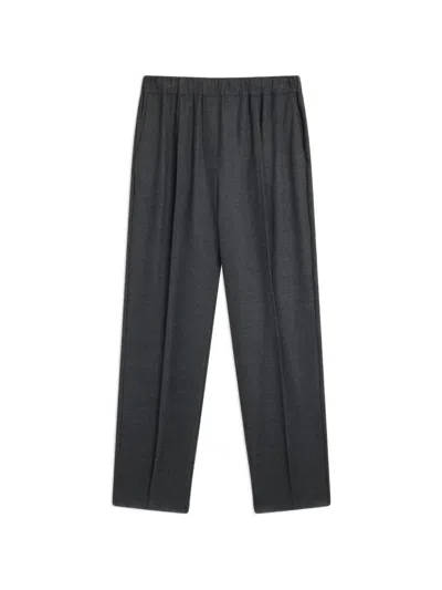 Semicouture Alfie Elasticated Pressed-crease Trousers In Multi