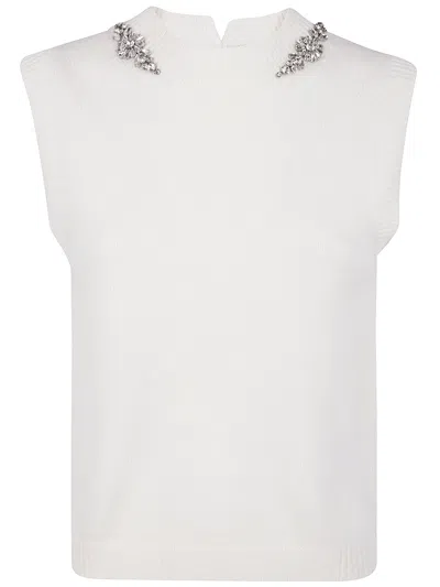 Semicouture Alienor Gilet In Brown