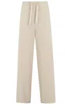 Semicouture Semi Couture Alix Wide-leg Trousers In Multi