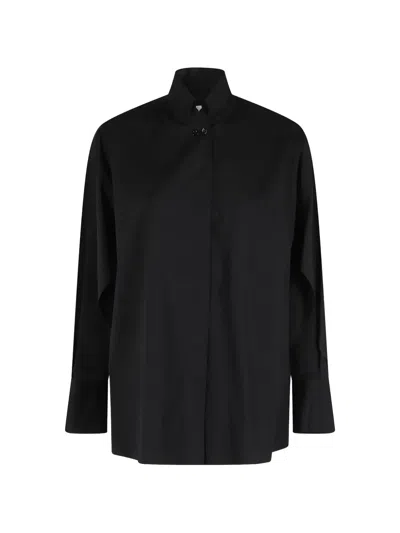 Semicouture Almeda Buttoned Shirt In Black