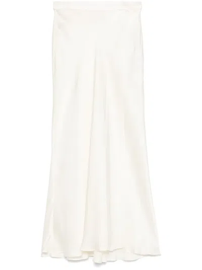 Semicouture Ambra Midirock In Nude