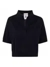 Semicouture Ambre Polo In Black