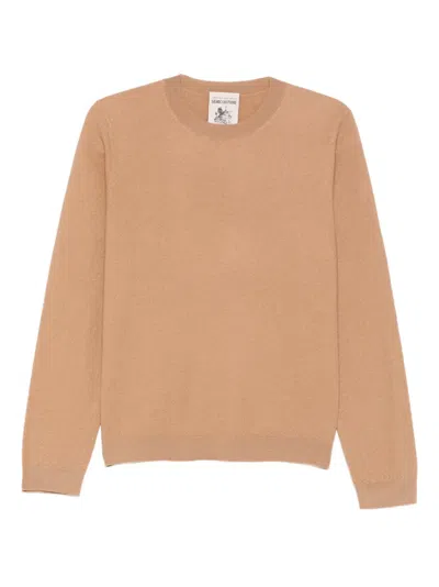 Semicouture Amedee Crew-neck Sweater In Neutral