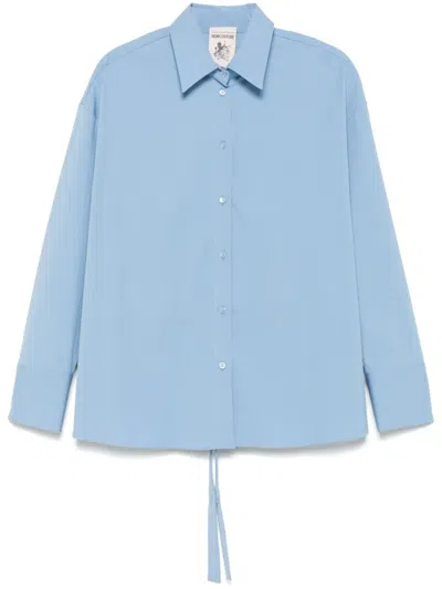 Semicouture Amelie Shirt In Blau