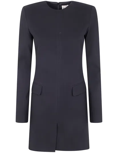 Semicouture "angeles" Dress In Gray