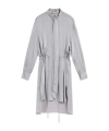 Semicouture Asymmetric Design Dress In Gray