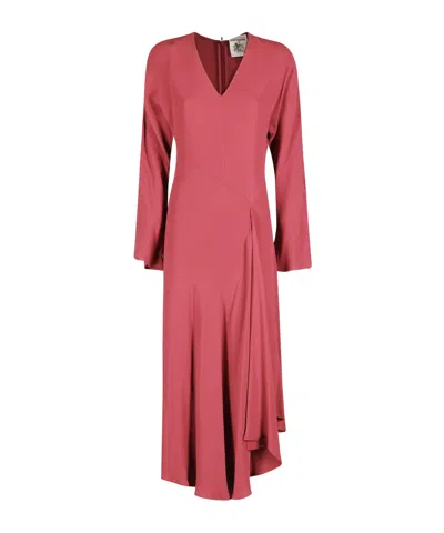 SEMICOUTURE ASYMMETRICAL HEM DRESS