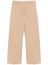 Semicouture Amandine Trousers In Neutral